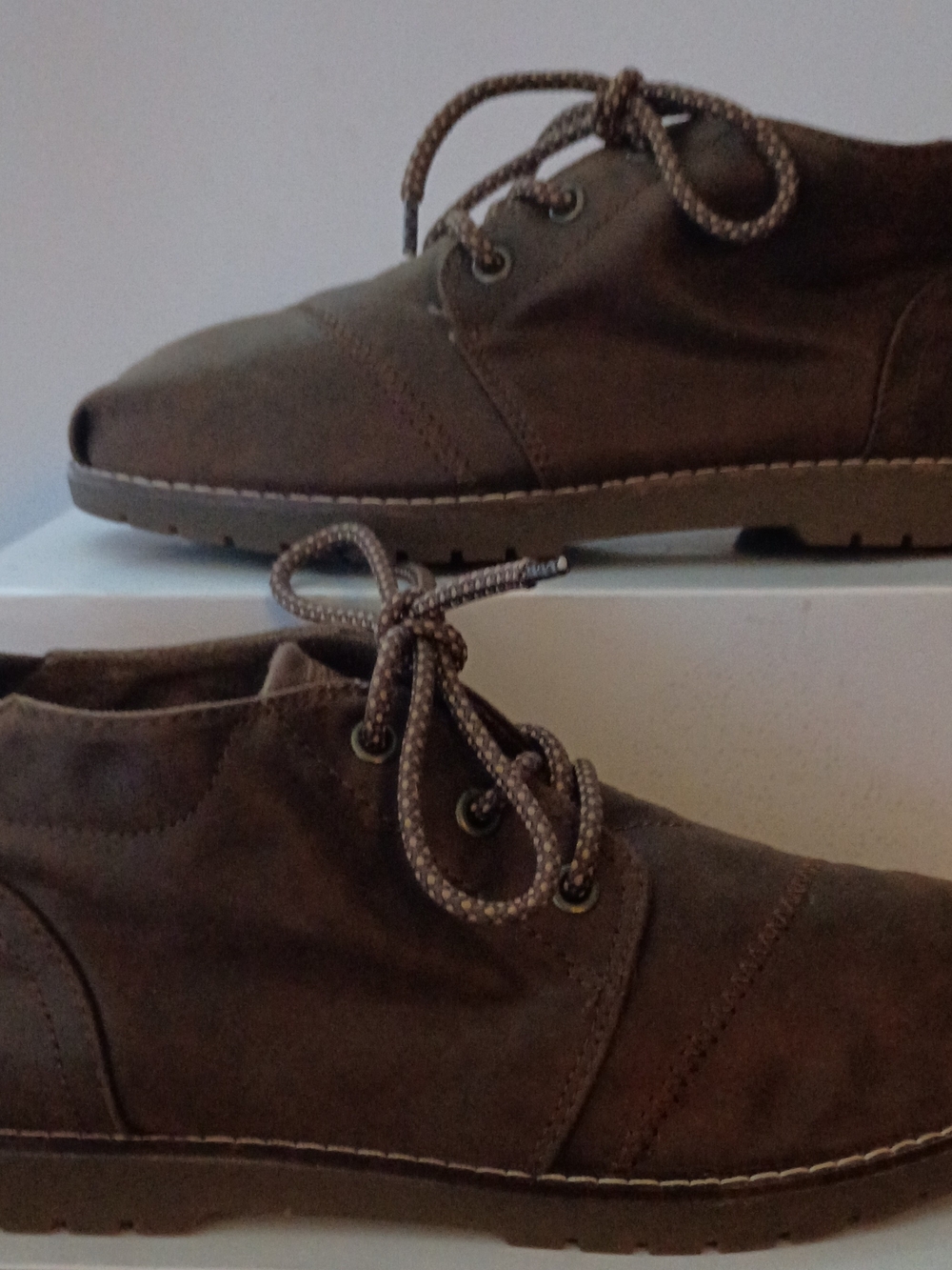 BOBS from Skechers Women's Lace-Up Suede Boots - Brown